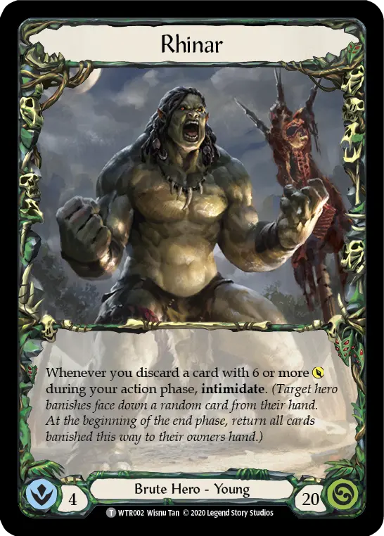 Rhinar — Welcome to Rathe - Unlimited — Extended Art