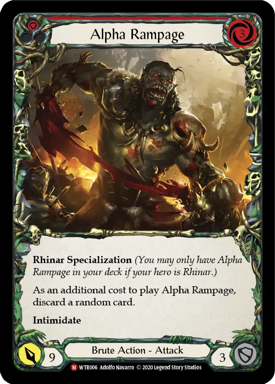 Alpha Rampage — Welcome to Rathe - Unlimited