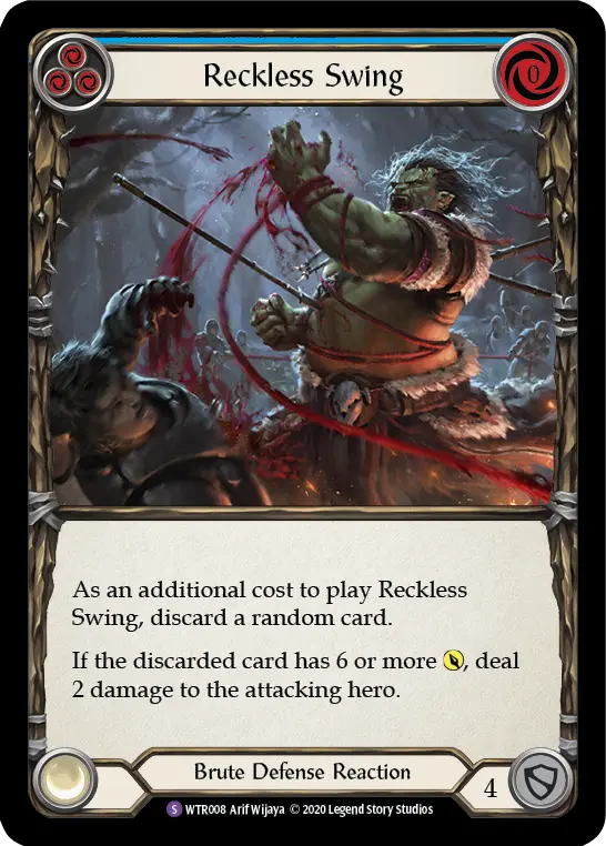 Reckless Swing — Welcome to Rathe - Unlimited — Rainbow Foil