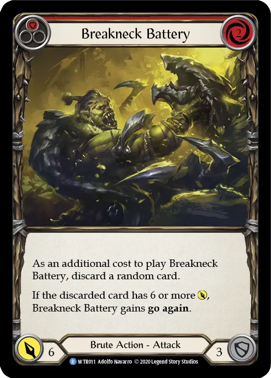Breakneck Battery — Welcome to Rathe - Unlimited — Rainbow Foil