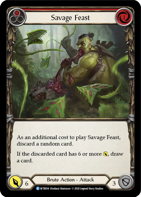 Savage Feast — Welcome to Rathe - Unlimited — Rainbow Foil