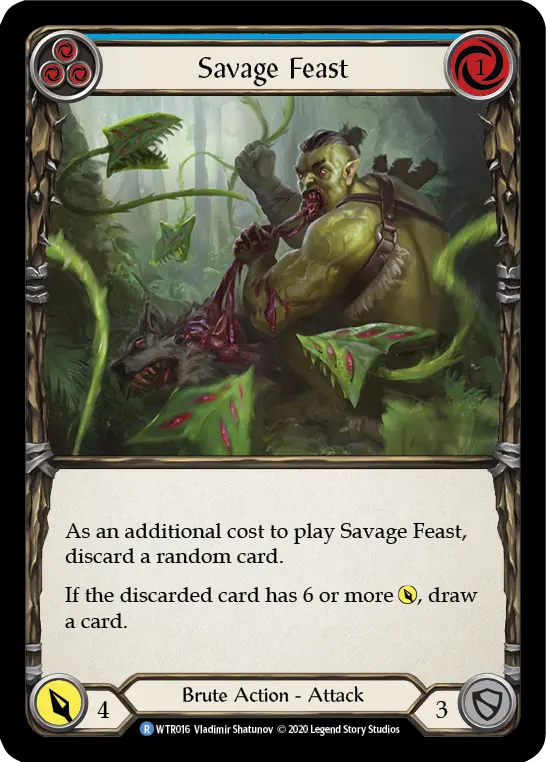 Savage Feast — Welcome to Rathe - Unlimited — Rainbow Foil