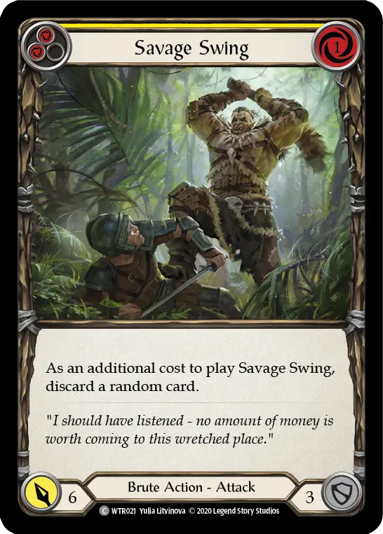 Savage Swing — Welcome to Rathe - Unlimited