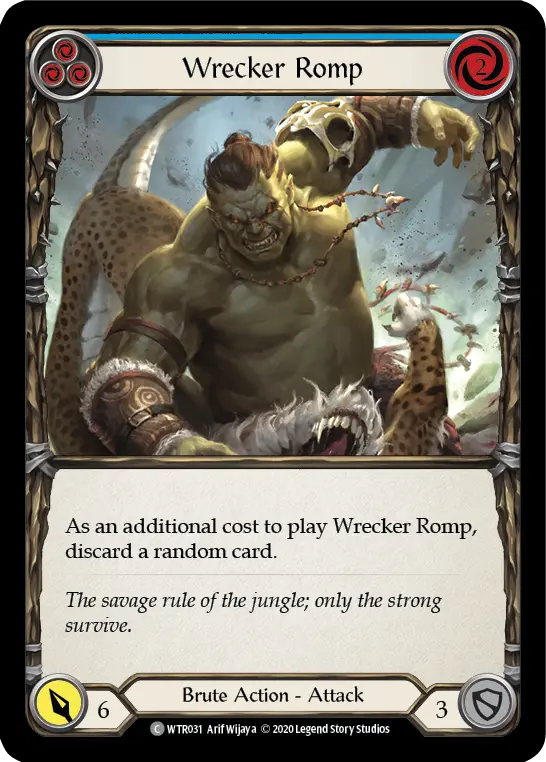 Wrecker Romp — Welcome to Rathe - Unlimited — Rainbow Foil
