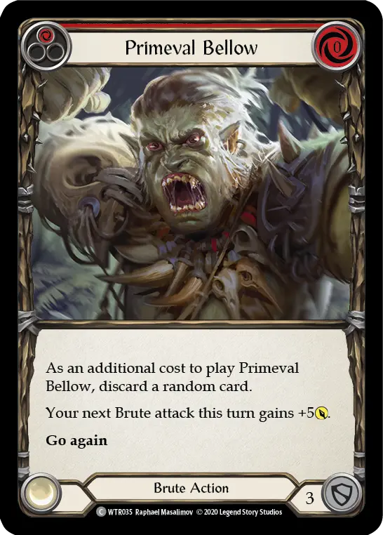 Primeval Bellow — Welcome to Rathe - Unlimited — Rainbow Foil