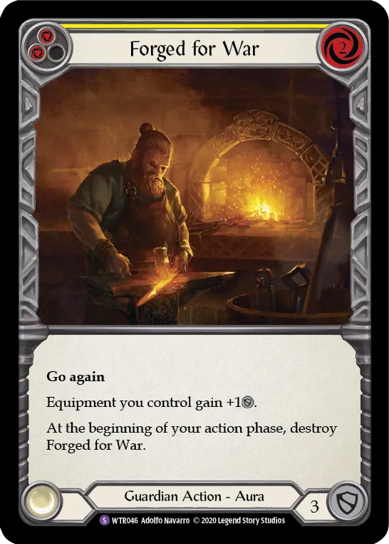 Forged for War — Welcome to Rathe - Unlimited — Rainbow Foil