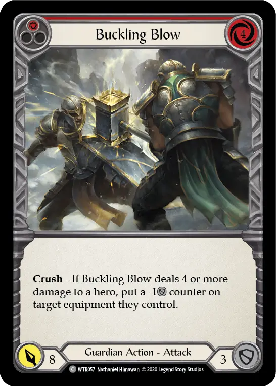 Buckling Blow — Welcome to Rathe - Unlimited — Rainbow Foil