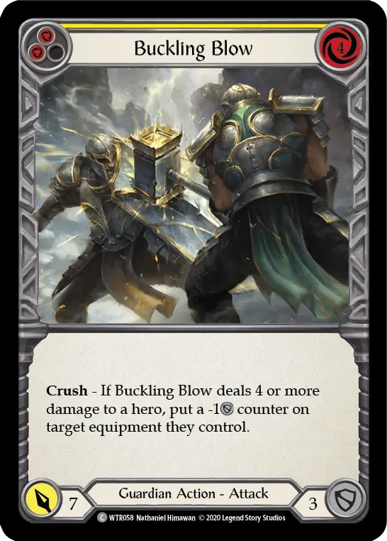 Buckling Blow — Welcome to Rathe - Unlimited — Rainbow Foil