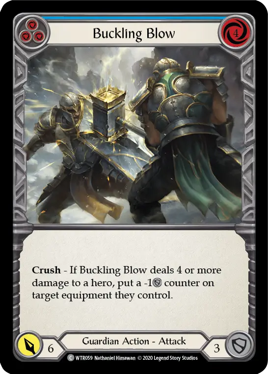 Buckling Blow — Welcome to Rathe - Unlimited — Rainbow Foil
