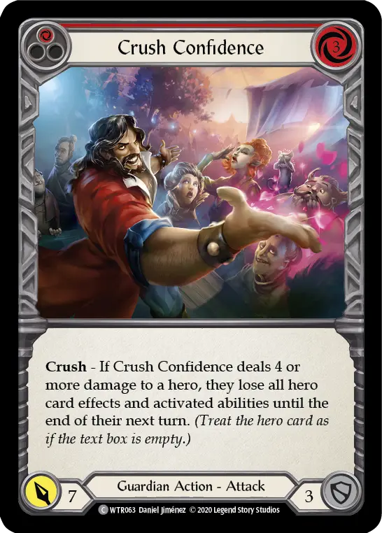 Crush Confidence — Welcome to Rathe - Unlimited — Rainbow Foil