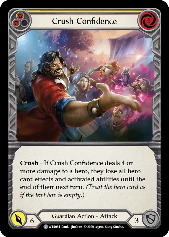 Crush Confidence — Welcome to Rathe - Unlimited — Rainbow Foil