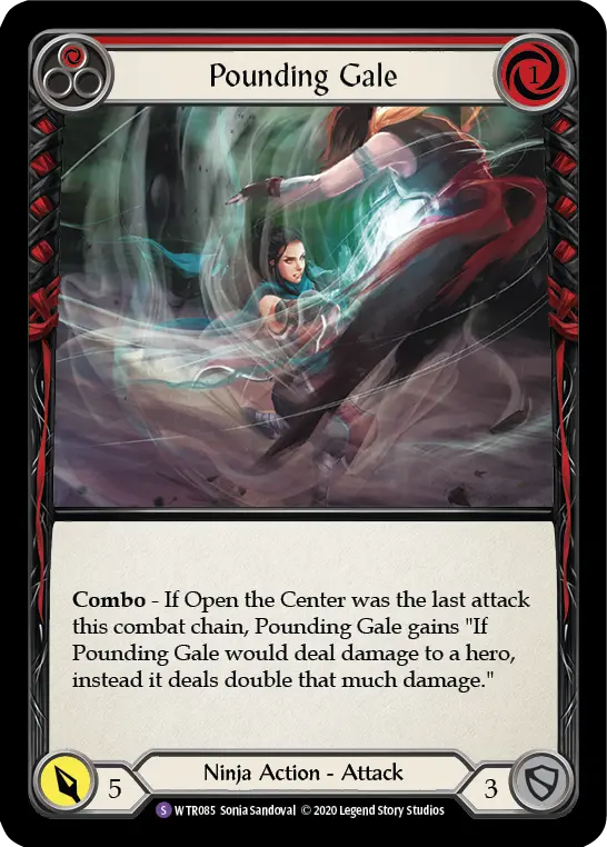 Pounding Gale — Welcome to Rathe - Unlimited — Rainbow Foil