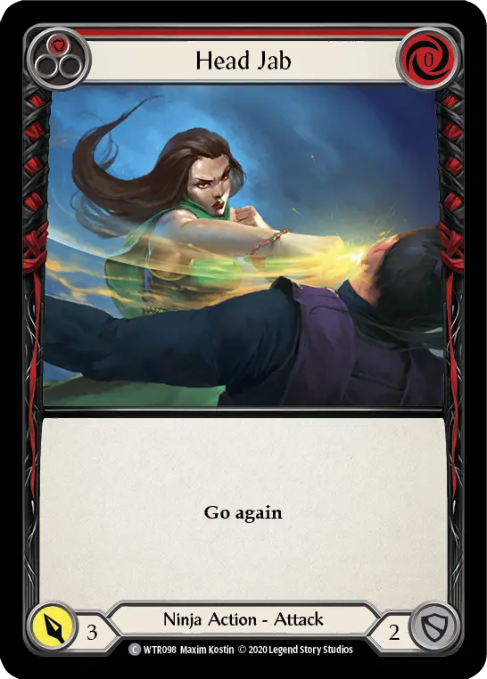 Head Jab — Welcome to Rathe - Unlimited — Rainbow Foil