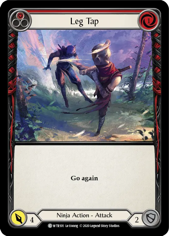 Leg Tap — Welcome to Rathe - Unlimited — Rainbow Foil