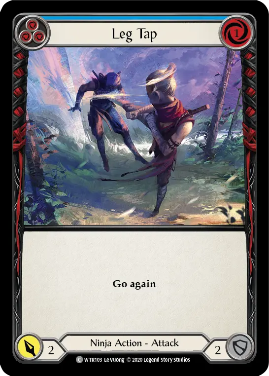 Leg Tap — Welcome to Rathe - Unlimited — Rainbow Foil