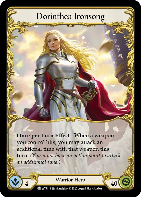 Dorinthea Ironsong — Welcome to Rathe - Unlimited — Extended Art