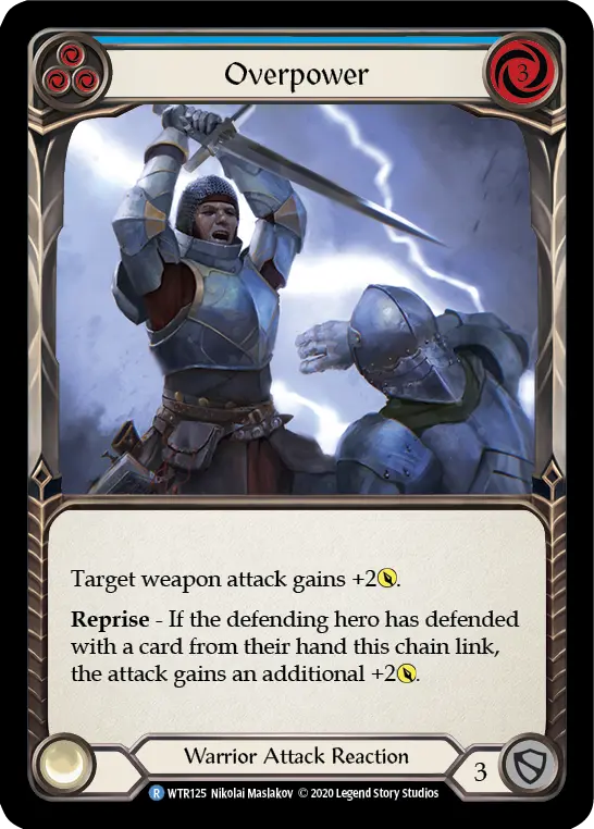 Overpower — Welcome to Rathe - Unlimited — Rainbow Foil
