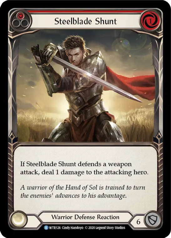 Steelblade Shunt — Welcome to Rathe - Unlimited — Rainbow Foil