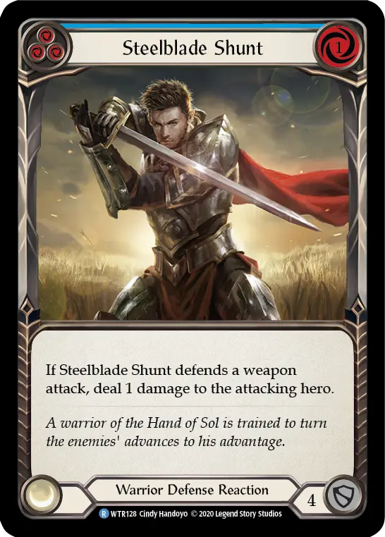 Steelblade Shunt — Welcome to Rathe - Unlimited — Rainbow Foil
