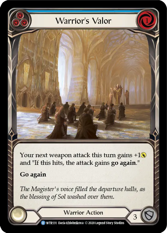 Warrior's Valor — Welcome to Rathe - Unlimited