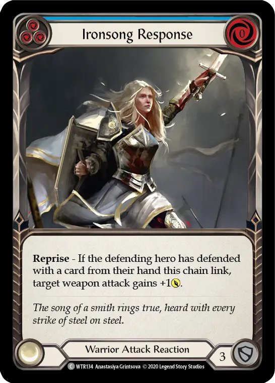 Ironsong Response — Welcome to Rathe - Unlimited — Rainbow Foil