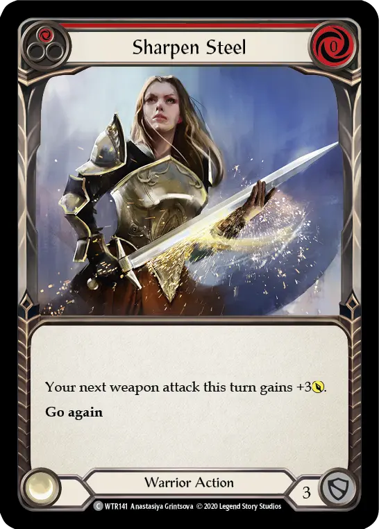 Sharpen Steel — Welcome to Rathe - Unlimited — Rainbow Foil