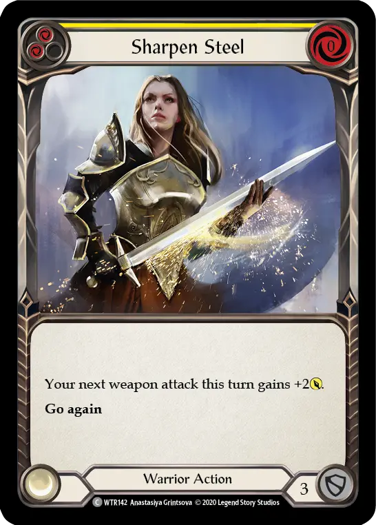 Sharpen Steel — Welcome to Rathe - Unlimited — Rainbow Foil