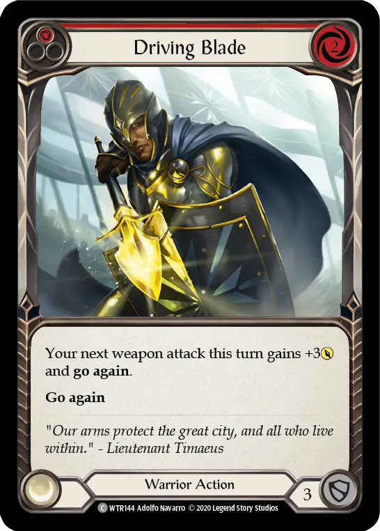 Driving Blade — Welcome to Rathe - Unlimited