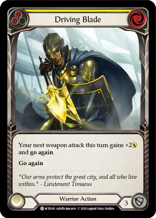 Driving Blade — Welcome to Rathe - Unlimited