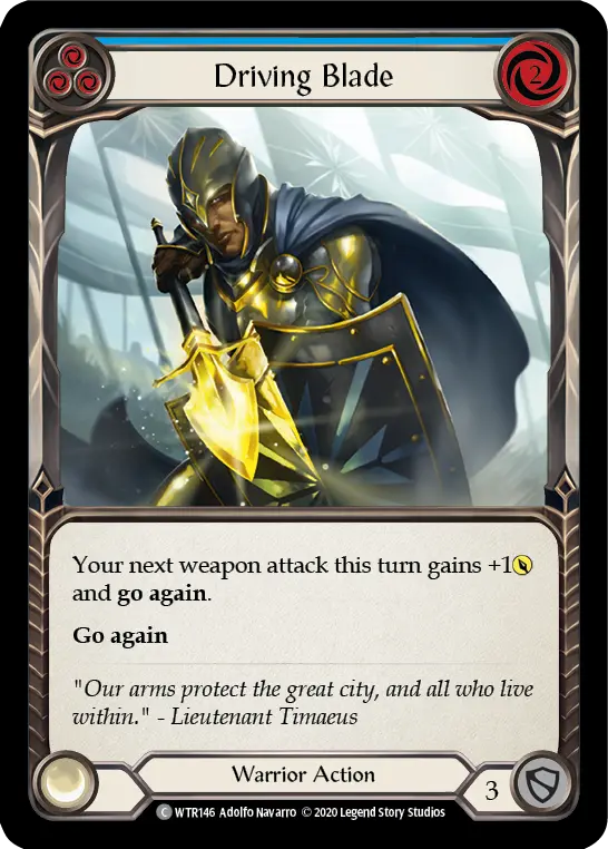 Driving Blade — Welcome to Rathe - Unlimited