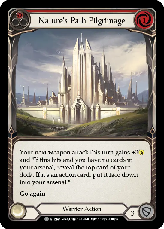 Nature's Path Pilgrimage — Welcome to Rathe - Unlimited — Rainbow Foil
