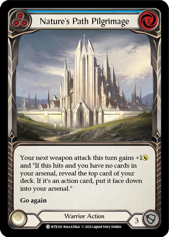 Nature's Path Pilgrimage — Welcome to Rathe - Unlimited — Rainbow Foil