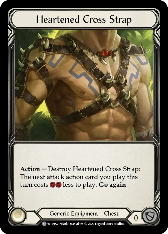 Heartened Cross Strap — Welcome to Rathe - Unlimited — Rainbow Foil