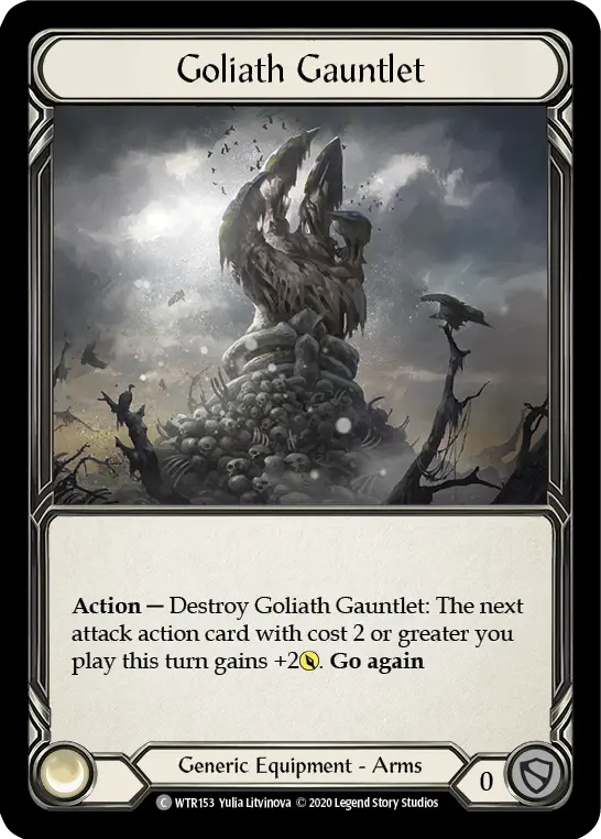Goliath Gauntlet — Welcome to Rathe - Unlimited — Rainbow Foil