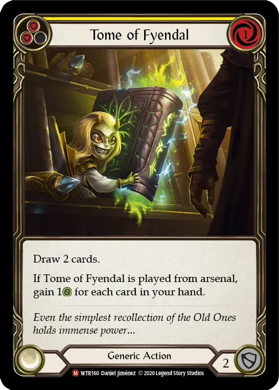 Tome of Fyendal — Welcome to Rathe - Unlimited — Rainbow Foil
