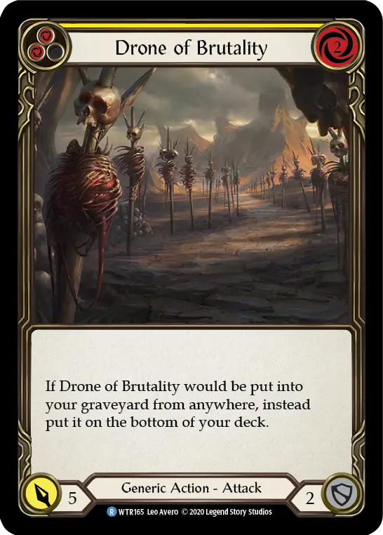 Drone of Brutality — Welcome to Rathe - Unlimited — Rainbow Foil