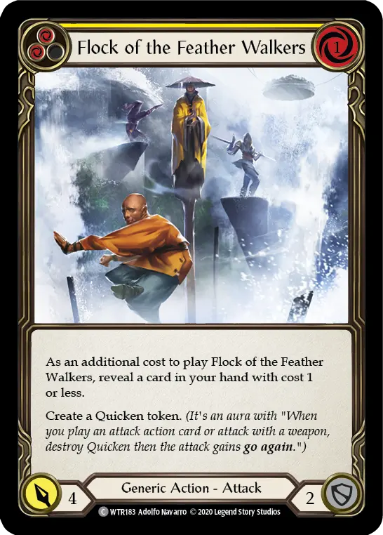 Flock of the Feather Walkers — Welcome to Rathe - Unlimited — Rainbow Foil