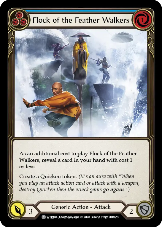 Flock of the Feather Walkers — Welcome to Rathe - Unlimited — Rainbow Foil