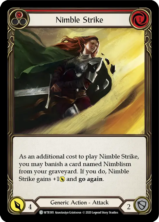 Nimble Strike — Welcome to Rathe - Unlimited — Rainbow Foil