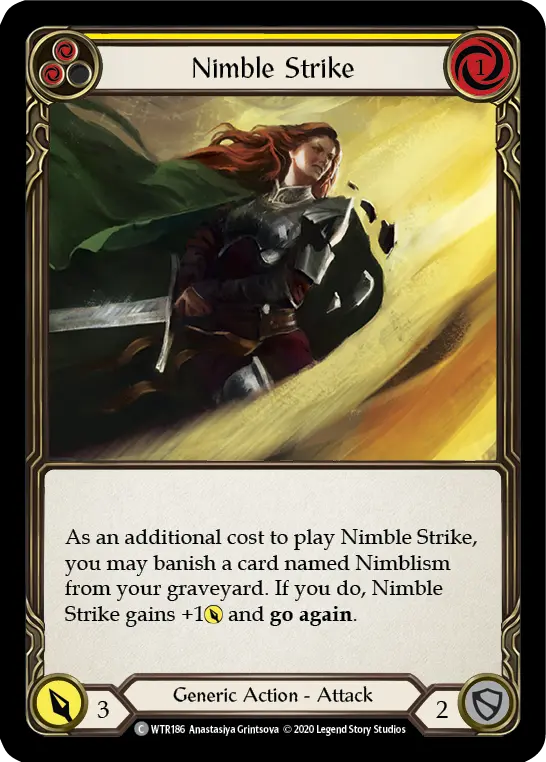Nimble Strike — Welcome to Rathe - Unlimited — Rainbow Foil