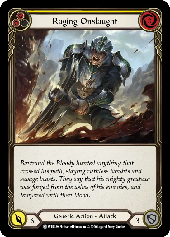 Raging Onslaught — Welcome to Rathe - Unlimited
