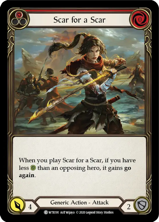 Scar for a Scar — Welcome to Rathe - Unlimited