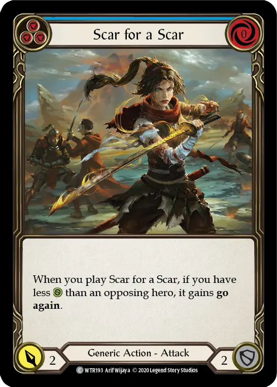 Scar for a Scar — Welcome to Rathe - Unlimited