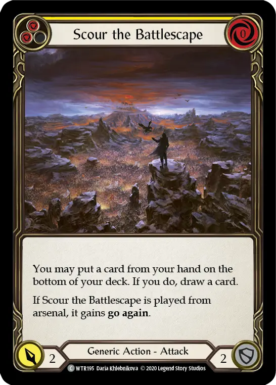 Scour the Battlescape — Welcome to Rathe - Unlimited — Rainbow Foil