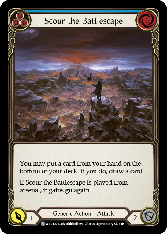 Scour the Battlescape — Welcome to Rathe - Unlimited — Rainbow Foil