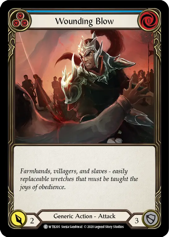 Wounding Blow — Welcome to Rathe - Unlimited