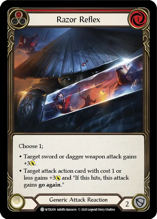 Razor Reflex — Welcome to Rathe - Unlimited — Rainbow Foil