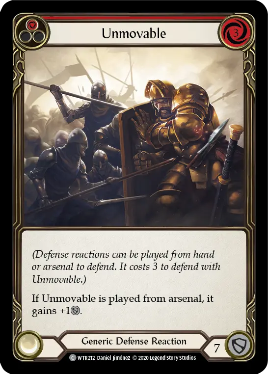 Unmovable — Welcome to Rathe - Unlimited — Rainbow Foil
