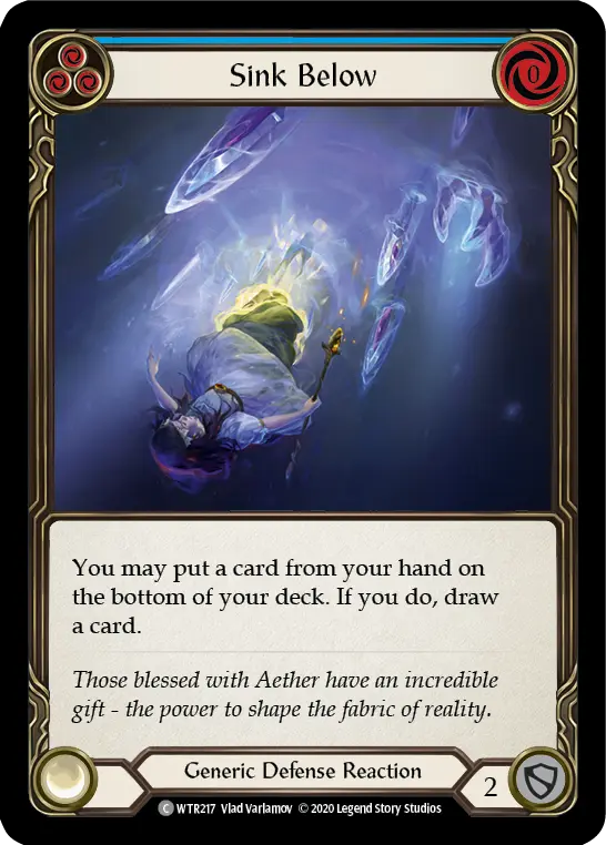 Sink Below — Welcome to Rathe - Unlimited — Rainbow Foil