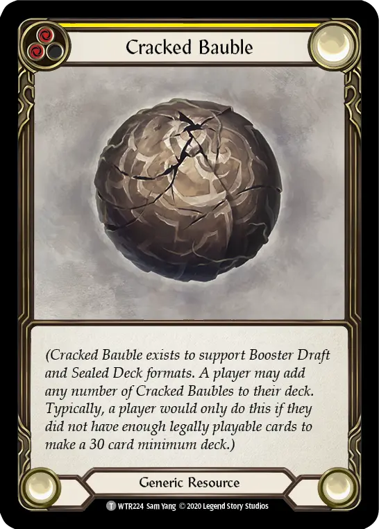 Cracked Bauble — Welcome to Rathe - Unlimited